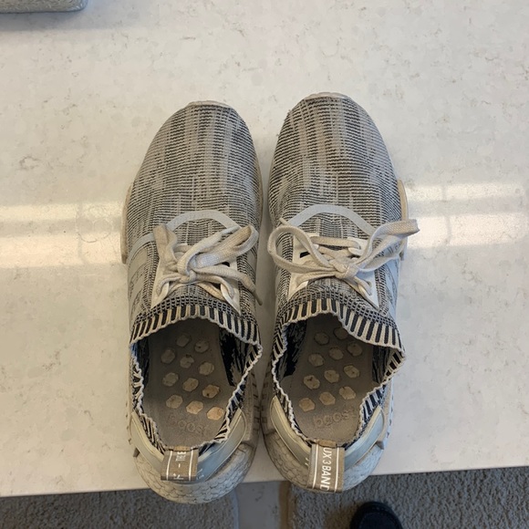 Adidas Nmd R1 grey/camo men’s size 11 - Picture 3 of 8